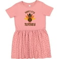thumbnail image 3 of Inktastic Thanksgiving Nana Little Turkey Girls Toddler Dress, 3 of 5