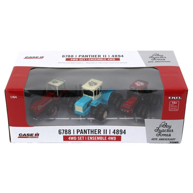 1/64 ERTL ダイキャストモデル 4台セット ERTL Industrial Chase Set ~ 1/64 Case IH & IH 4WD Tractor