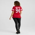 thumbnail image 7 of Women's Nike Yetur Gross-Matos  Scarlet San Francisco 49ers Team Game Jersey, 7 of 7