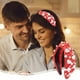 thumbnail image 4 of Diademas para San Valentín, accesorios para el cabello, corazón con perlas, diademas de nudo ancho para San Valentín, fiestas, citas, fiestas de Tanabata, regalos, diademas decorativas a juego para to, 4 of 7