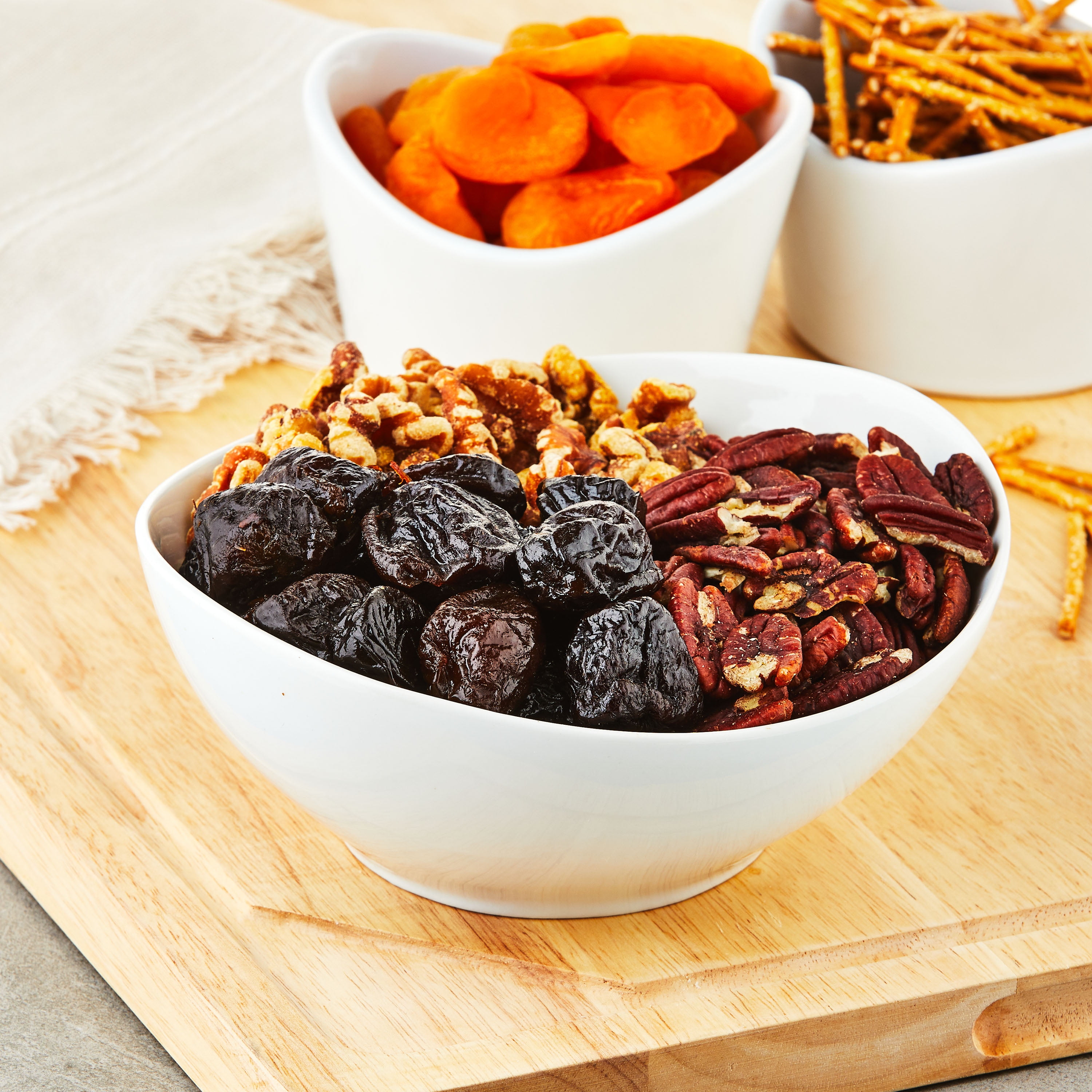 (4 pack) Great Value Pitted Prunes Reclosable Pouch, 8 oz (226g)