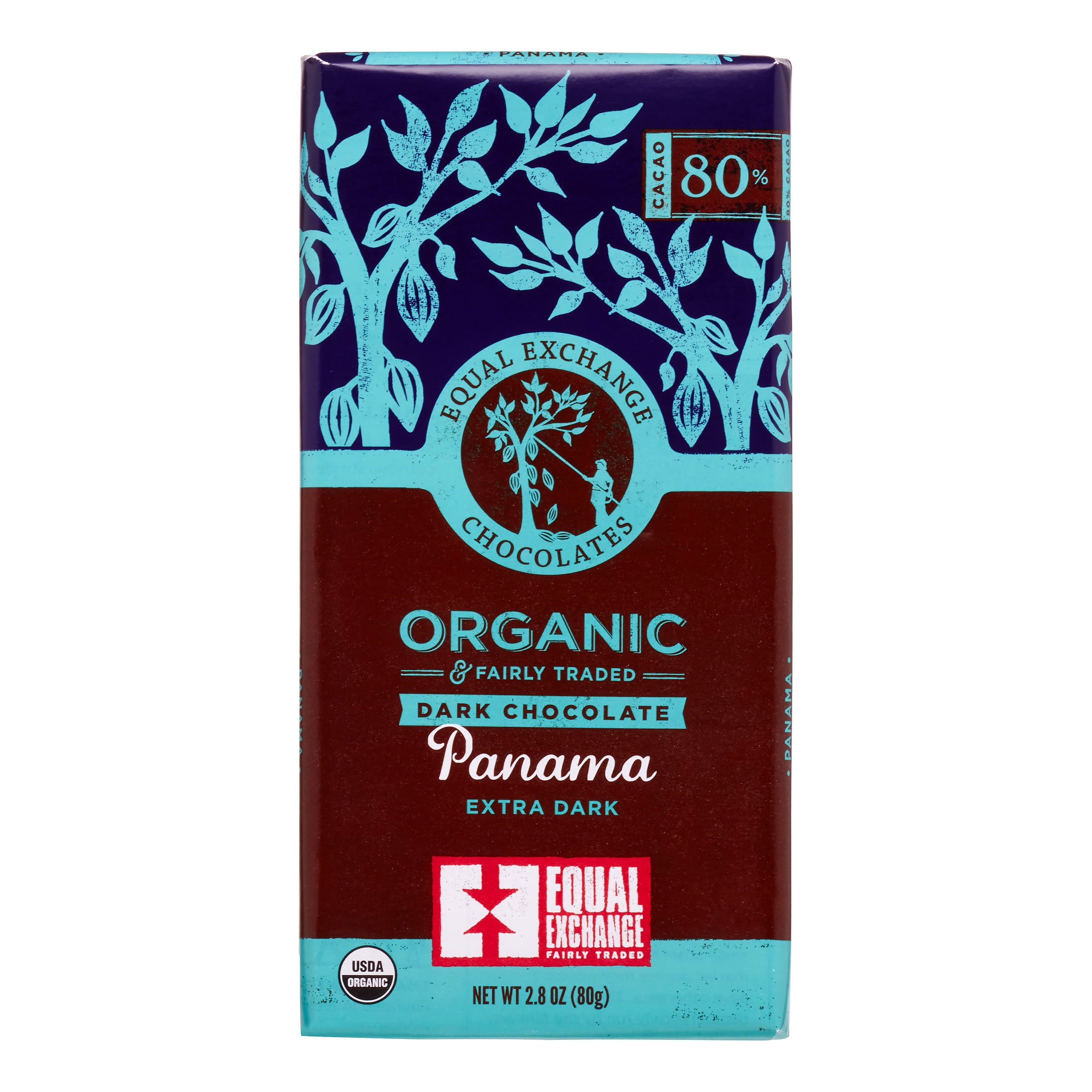 Equal Exchange Organic Panama Extra Dark Chocolate, 2.8oz by Equal Exchange