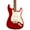 Red, variant on Squier Classic Vibe '60s Stratocaster, Laurel FB, Candy Apple Red