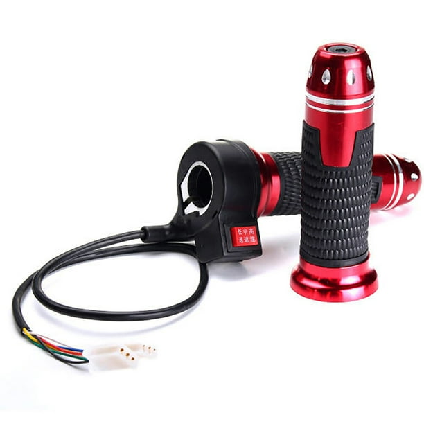 Acelerador de pulgar, compatible con mango de 22 mm de diámetro, conjunto de mango de acelerador, mango de control de velocidad, rendimiento de alta gama