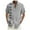 AG07-Gray, variant on Mens Short Sleeve Cuban Camp Guayabera Shirt Linen Cotton Summer Hippie Beach Button Down Shirts Blue XL