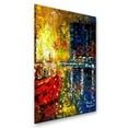 thumbnail image 3 of All My Walls 'Harbor Sunset' by Claude Marshall Painting Print Plaque, 3 of 5