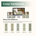 thumbnail image 7 of 2'x6' Runner Rug,Modern Faux Wool Washable Rugs Runner for Hallway Non-Slip Long Kitchen Rug, Vintage Low Pile Indoor Carpet for Porch Laundry Entryway Entrance, 7 of 7