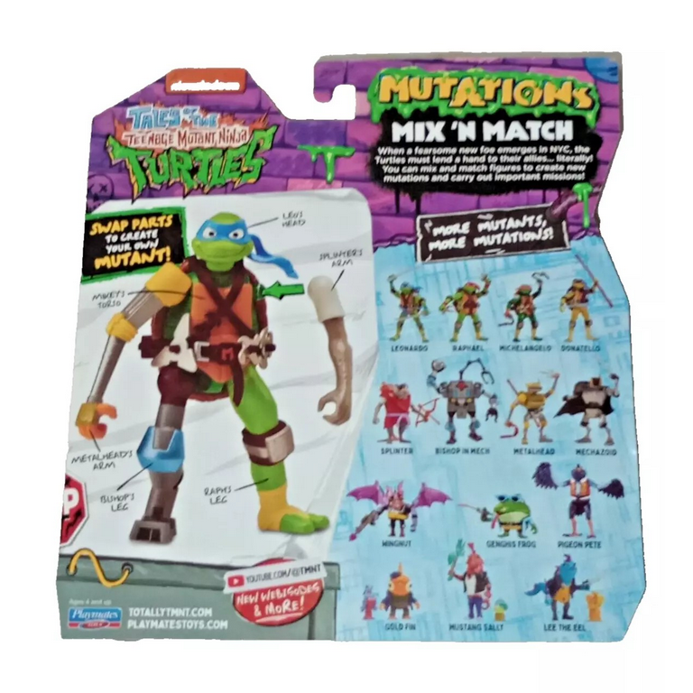 Tales of Time Ninja Turtles Mutations Mix N Match LEE THE