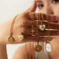 thumbnail image 4 of Sunyuer Vintage Heart Imitation Pearl Titanium Steel Necklace | High-End Fade-Resistant Accessory for Women, 4 of 7