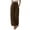 Coffee, variant on Women'S Solid Color Casual Fashion Cotton And Linen Drawstring Slacks For Women