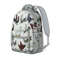 thumbnail image 2 of Rustic Chick and Wildflowers Pattern School Backpack - Waterproof Lightweight Bag with Breathable Shoulder Straps, 2 of 5