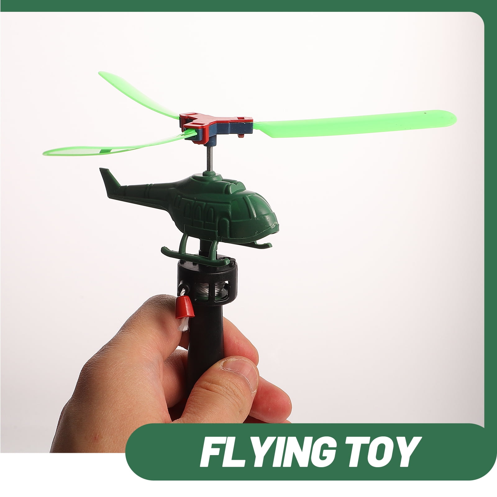 Pull string flying toy helicopter online