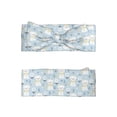 thumbnail image 3 of Fuzoiu Cute Cat Print Baby Bow Headband for Newborns, Baby Girl Head Wrap,Baby Shower Gift,Stretchy Hair Accessories for Newborn Infant Toddlers Kids, 3 of 5