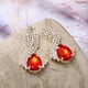 thumbnail image 2 of Pendientes de gota de agua chapados en oro con microincrustaciones de cristal para mujer personalizados de tendencia de moda de estilo coreano, 2 of 5