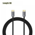 thumbnail image 1 of Type c3.2 Gen2 20GB 100W High Speed Transmission Data Cable Computer TV Audio Video HD Projection Cable, 1 of 7