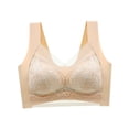 thumbnail image 1 of Ropa interior cómoda y de tirantes anchos para mujer, sin aros, para uso diario. Piel 2L 80BCD, 1 of 9