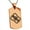 Rose, variant on Stainless Steel Obata Samurai Crest Engraved Dog Tag Pendant Necklace