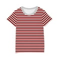 thumbnail image 4 of Boys Girls Cotton T-Shirts Short Sleeve 3-14 T Summer Casual Crewneck Top Kids Print Colorful T-Shirt, 4 of 4