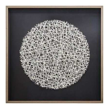 Yosemite Home Decor 'Beauty of Simple' Glass Media Shadowbox in Multi-Color