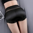 thumbnail image 5 of Bigersell Thermal Underwear for Women Clearance Ladies Underwear Panties Cotton Boyshort Thongs Panty Style P-1676 Cotton Plus Size Panties Ladies Thongs Briefs Mid Waist Women's Panties Black XXL, 5 of 5