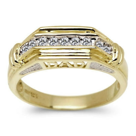 1/4 Carat Diamond Dad Ring