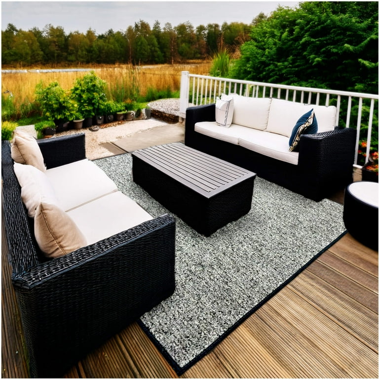 Koeckritz Rugs Premium 12'x14' Pavement Indoor/Outdoor Turf Rug