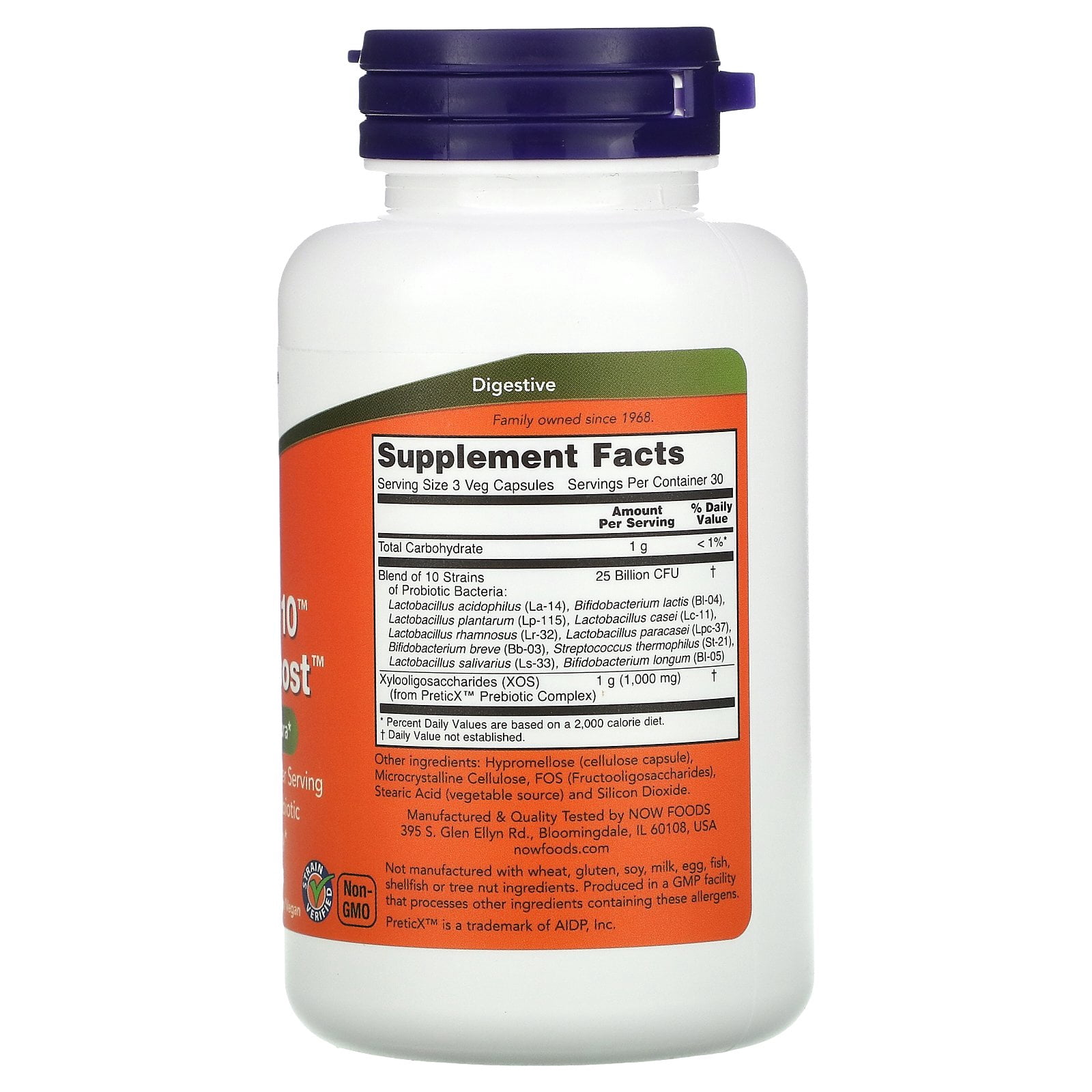 Probiotic-10  & Bifido Boost  - 90 Veg Capsules - Walmart.com
