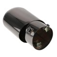 thumbnail image 4 of Car Round Stainless Steel Exhaust Tail Tip Pipe, 4 of 7