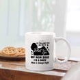 thumbnail image 2 of Shih Tzu Tea Cup Gifts For Family / Friends, I'm Telling you I'm Not A Shih Tzu White Ceramic Mug, Funny Shih Tzu Decorative Teacup, Shih Tzu Travel Coffee Mug 11 Oz., 2 of 7
