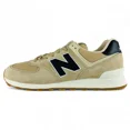 thumbnail image 1 of New Balance 574 Incense Black Beige Tan Men's Shoes Casual Sneakers U574RAC, 1 of 6
