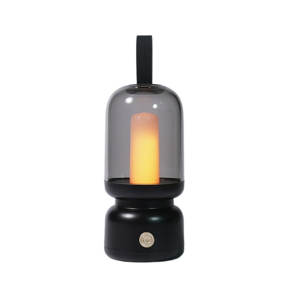 Oliegs Veilleuse à Flamme Lampe Décorative LED pour Chambre Maison Lueur Chaude