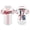 Red3, variant on Womens 250th Anniversary USA Jerseys - 4th of July Button Down American Flag and Star Patriotic Baseball Shirt