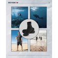 thumbnail image 5 of Calcetines de neopreno Seaskin, 3 mm, negros, pequeños, 5 of 5
