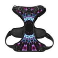 thumbnail image 5 of XMXY No Pull Dog Harness, Kaleidoscope Flower Adjustable Reflective Pet Harness with Oxford Vest, Small Size, 5 of 9