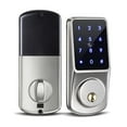 thumbnail image 1 of Door Lock, Tuya Smart Home Lock With APP Remotely Biometric Finrprint Smart Card Password Key Unlock Electronic Door Lock For Home ,Easy to Install, 1 of 7