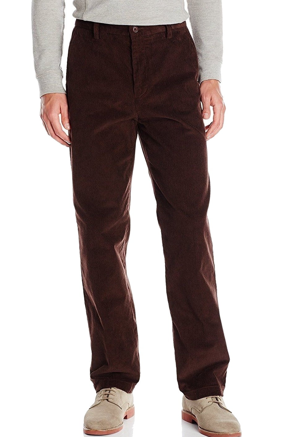 Nautica - NEW Brown Mens Size 34x30 Classic-Fit Corduroy Deck Pants ...