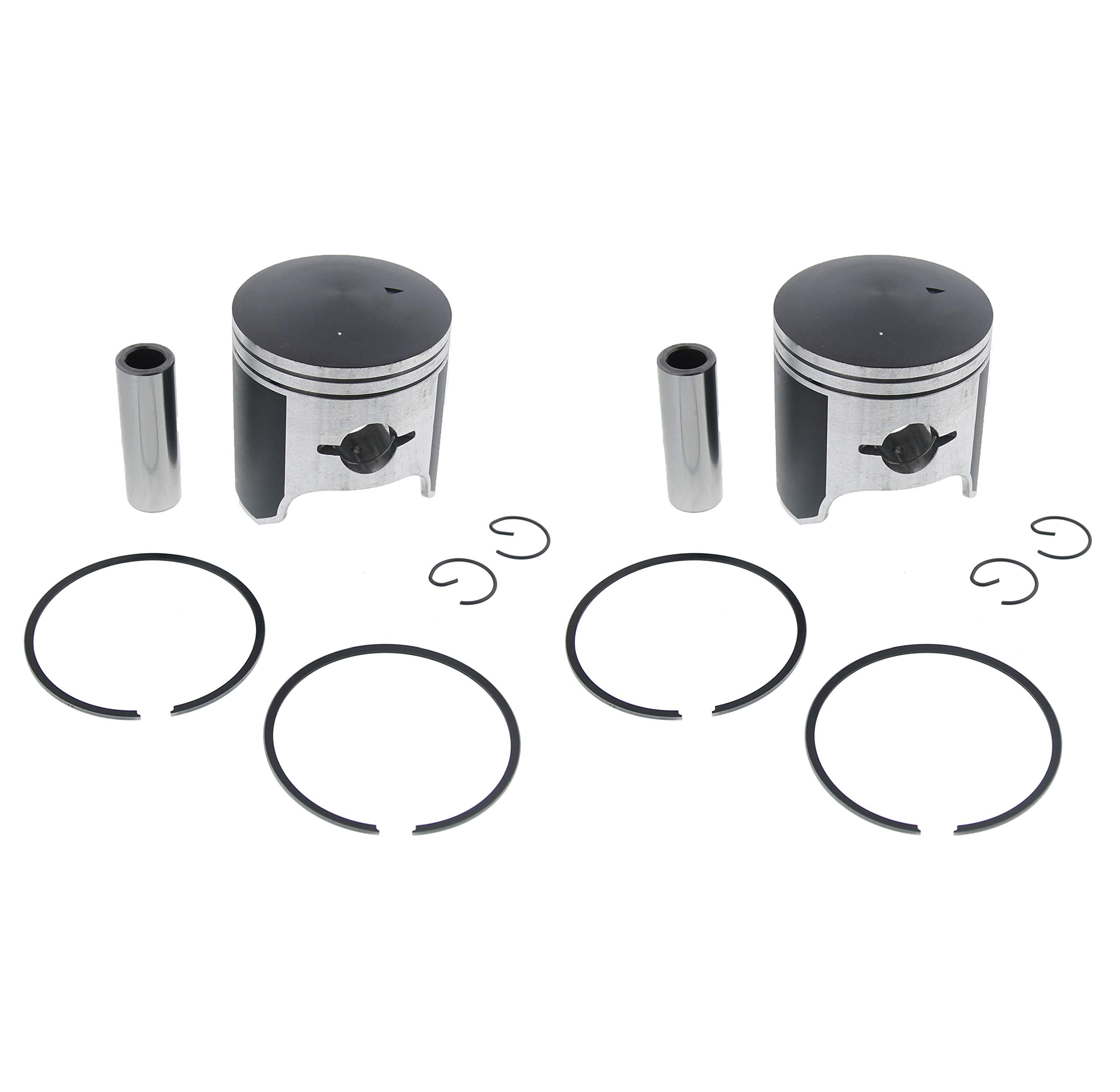 2000 - 2003 Arctic Cat ZL 550 ESR Piston Kit Teflon Coated by Race-Driven x2