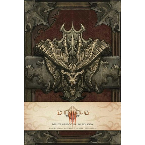 Diablo III: Hardcover Blank Sketchbook (Hardcover)
