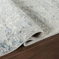 thumbnail image 3 of Pasargad Home Stella Collection Power-Loomed Light Grey/Beige Area Rug- 6' x 9', For Indoor Space and all Age of Group, 3 of 6