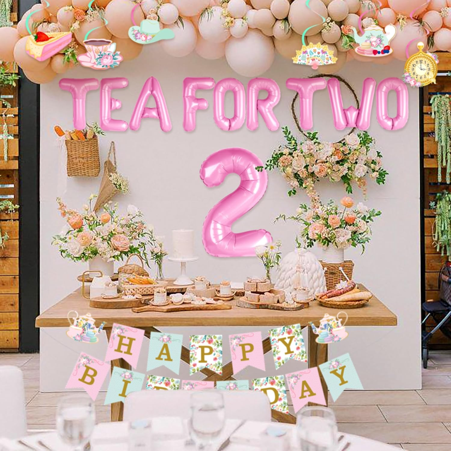 Tea For Two Party Decorations Tea Party Decorations Tea Party