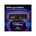 thumbnail image 2 of Crucial P310 M.2 2280 1TB PCI-Express 4.0 x4 NVMe 3D NAND Internal Solid State Drive (SSD) CT1000P310SSD801, 2 of 5