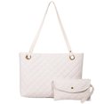 thumbnail image 1 of Bolso bandolera para mujer Casual 2 en 1 Conjunto de bolso Moda para mujer (Blanco) Likrtyny Para Estrenar, 1 of 6