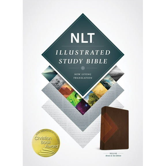 NLT Illustrated Study Bible-Brown/Tan TuTone