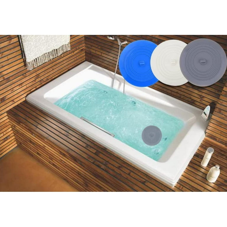 Bathtub Drain Cover – Bath Accessories for Women Bathtub Drain Cover Tub  Stopper – Drain Tub Stopper - Adds Inches Water for Deeper Bath – Bathtub