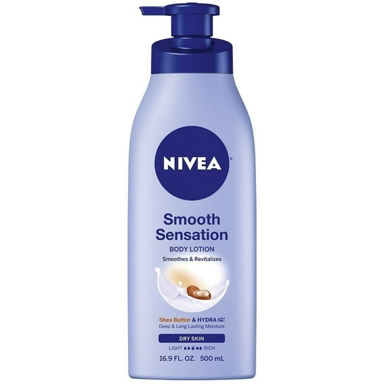 NIVEA Skin Firming Hydration Body Lotion with Q10 and Shea Butter, 16.9 Fl  Oz Pump Bottle 