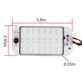 thumbnail image 4 of Riwesomey 2 uds lámpara de lectura Interior de coche componente de iluminación 12-85V RV camión Panel de alto brillo componentes modificados lámparas Bombillas para automóviles Riwesomey VI016685-00, 4 of 6