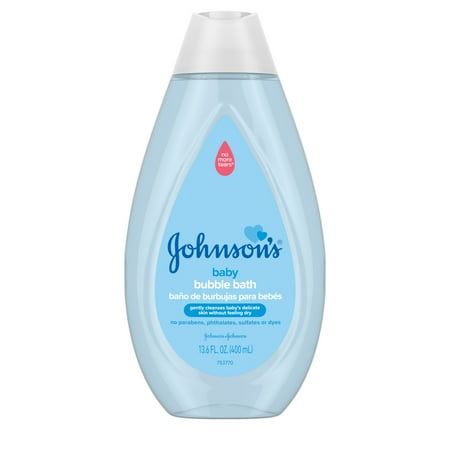 Johnson's Gentle Tear Free Baby Body Wash and Bubble Bath, 13.6 oz