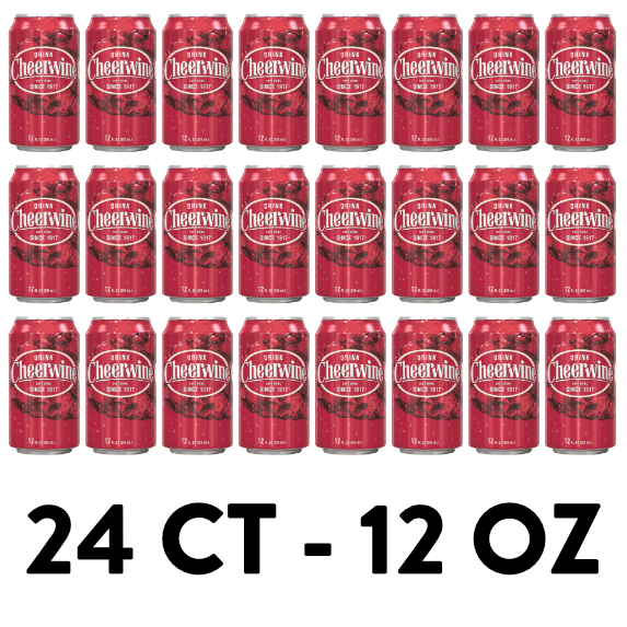 Cheerwine Soda, 12 oz, 24 Cans