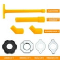 No Spill Coolant Funnel Kit, Universal Fitment, 15 Pieces Set, Cooling