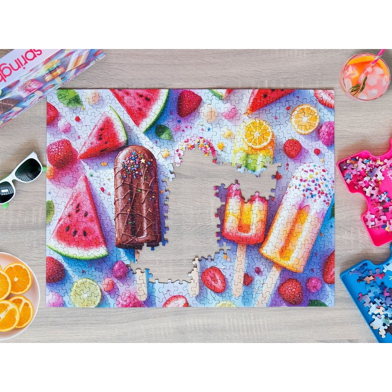 Springbok 500 Piece Summer Treats Jigsaw Puzzle for Adults and